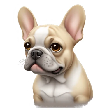  Ashy tan  French bulldog sticker