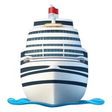 Holiday cruise ship birthday  sticker