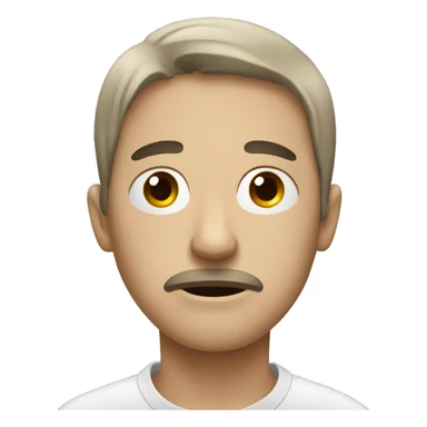 a person who is tired sticker