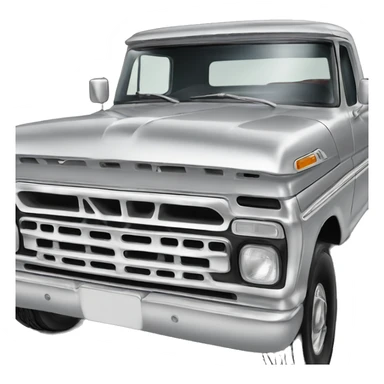 77 silver ford highboy sticker