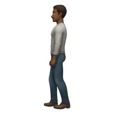 Man with a huge back sticker