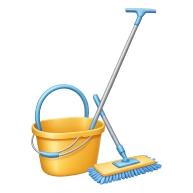 cleaning tools sticker