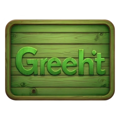 Sign that says “greenlit” written on it  sticker