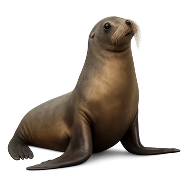 Sea lion sticker