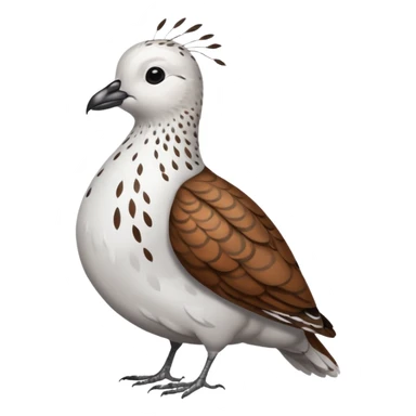 Male Rock Willow Ptarmigan sticker