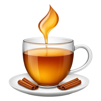 İnce belli çay barfağında çay sticker