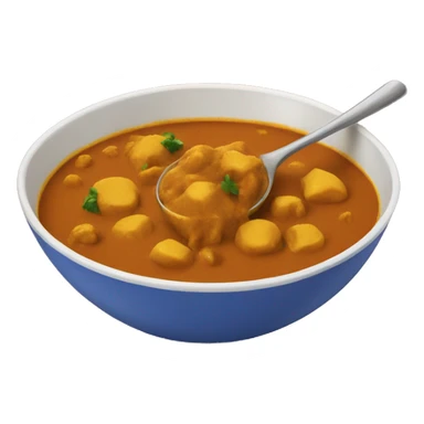 Curry bowl sticker