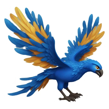 Blue Phoenix  sticker