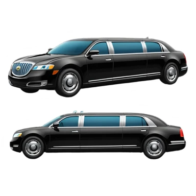 luxury self driving limo sticker