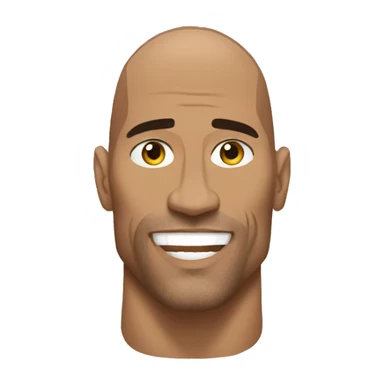 the rock show muscle sticker