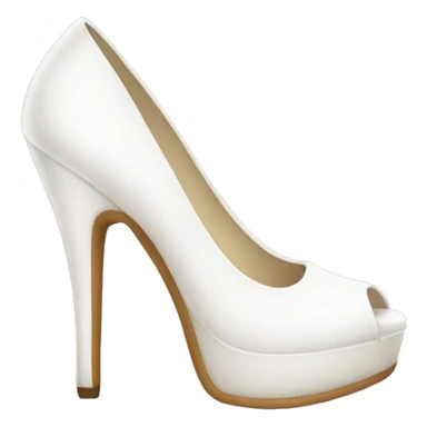 White heels sticker