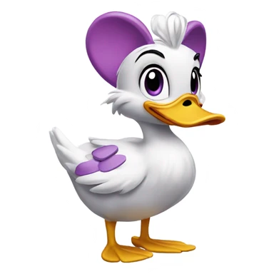 daisy duck sticker