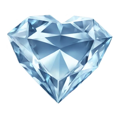 Cœur diamant sticker