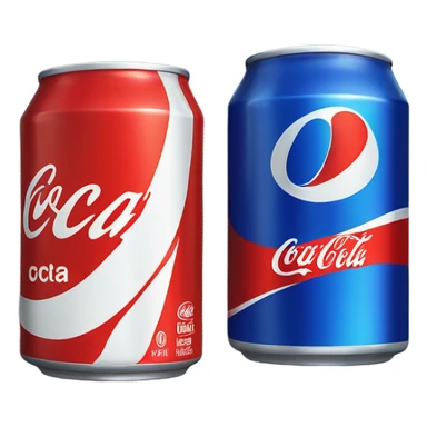 Coca Cola Pepsi sticker