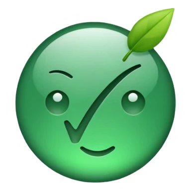 The symbol of a check ✔️  sticker