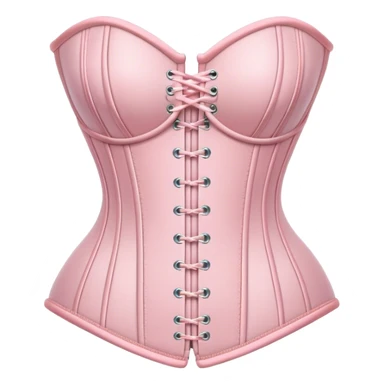 Pastel pink corset  sticker