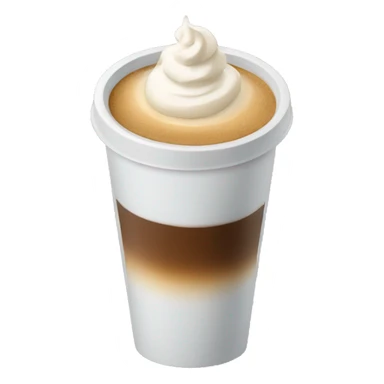 Cold Coffee cup sticker