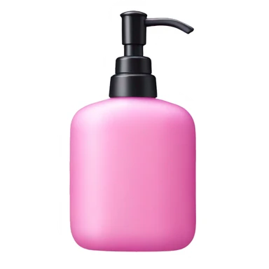 Pink soap dispenser sticker