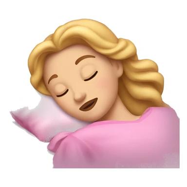 Sleeping beauty emoji’s  sticker
