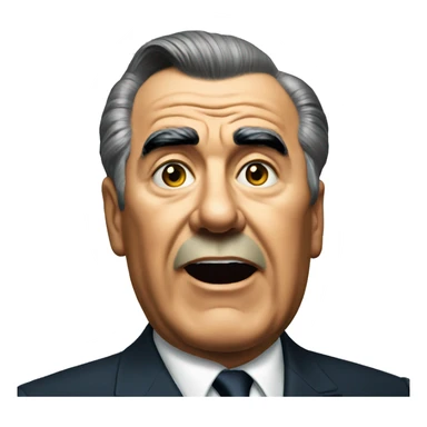 surprised Brezhnev sticker