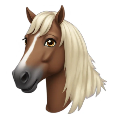 Horse Alezan sticker