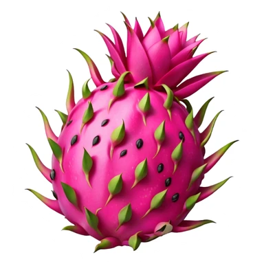 Dragon fruit emoji sticker