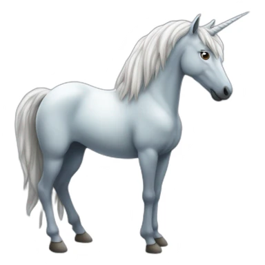 Une licorne sur une planète sticker