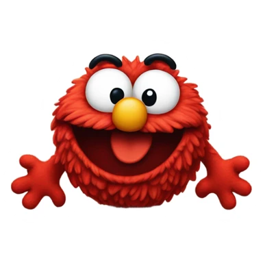 Fat Elmo’s world nana Ana nanabarnoonio sticker