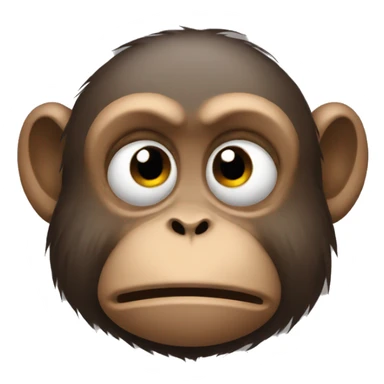 monkeys are crying sticker