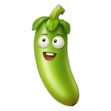 Cornichon bisous patate sticker