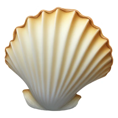 clam shell sticker