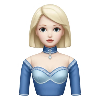 trailor doll mannequin torso  sticker