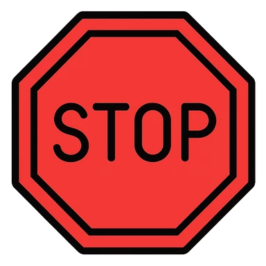 stop for a moment sticker
