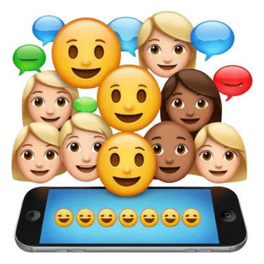 Emoji What's appa silenxe sticker