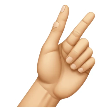 ASL Alphabet A sticker