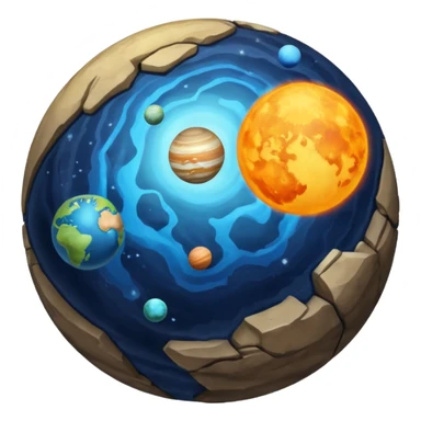 planet of the solar system  sticker