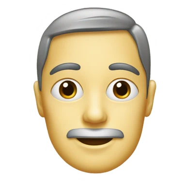 Visage en forme de crêpe  sticker