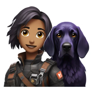 Apex Legends Bloodhound with raven sticker