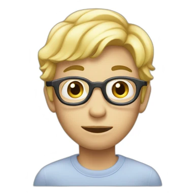 number three in bubble font sticker