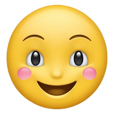 yellow emoji wink face sticker