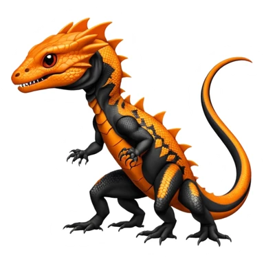 Agama-Salandit-fusion-hybrid-creature sticker