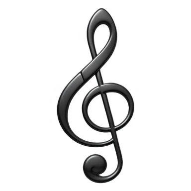 black music note sticker