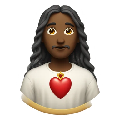 Sacred heart sticker