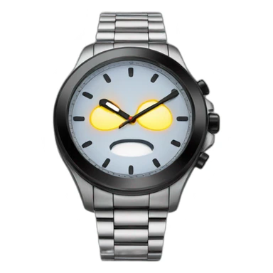 watch with laser sticker
