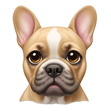 fawn french bulldog  sticker