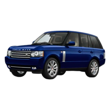 dark blue range rover vogue l322 sticker
