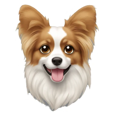 Demi papillon sticker