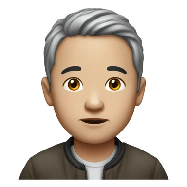 poor person china realistic  sticker