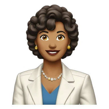 Janette the chippete from 80’s show sticker