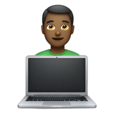 Programmers with MacBook  sticker